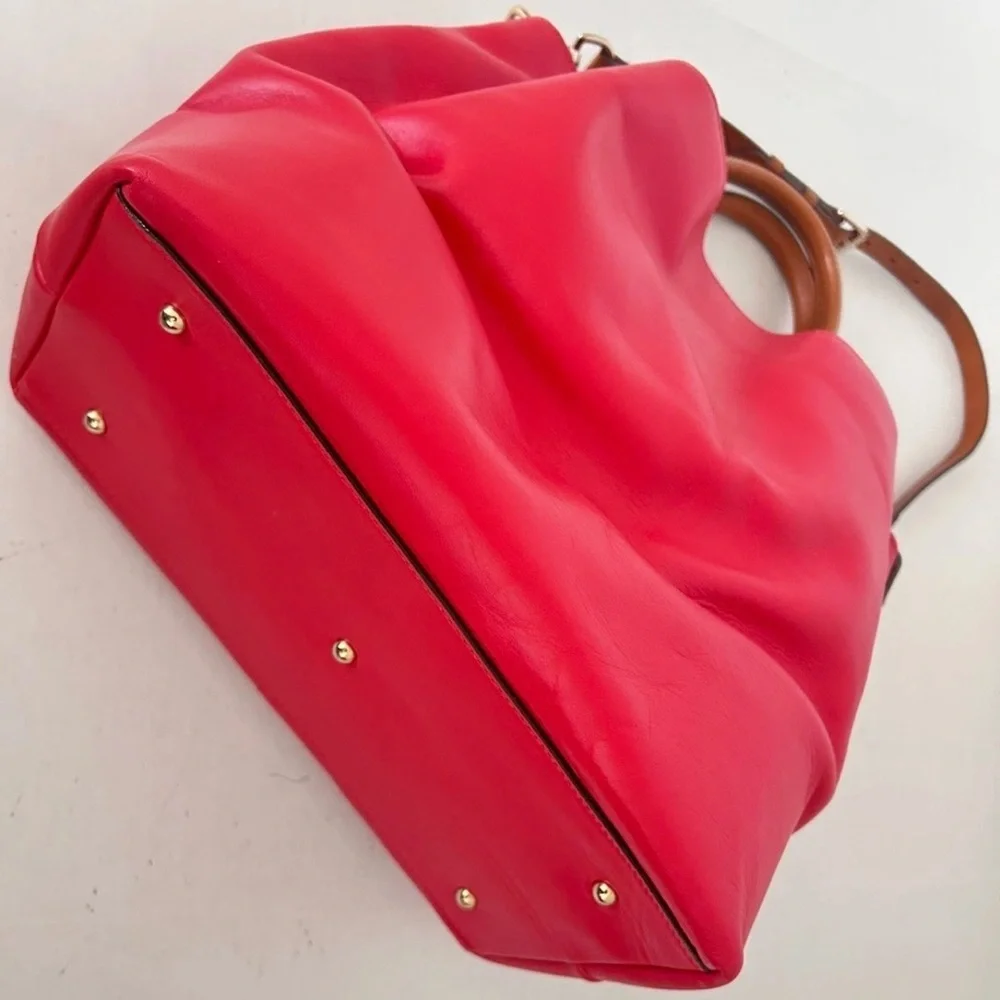 Dooney and Bourke | City Large Dawson LJ050 GE Red Leather Tote Bag